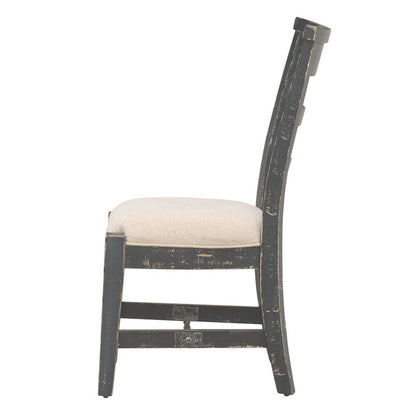 Marina Fabric Armless Dining Chair 2PC