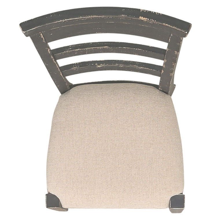 Marina Fabric Armless Dining Chair 2PC