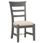 Marina Fabric Armless Dining Chair 2PC