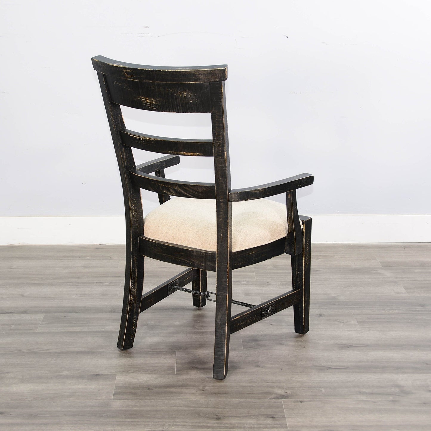 Marina Fabric Dining Arm Chair 2PC