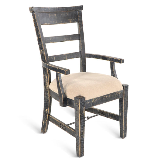 Marina Fabric Dining Arm Chair 2PC