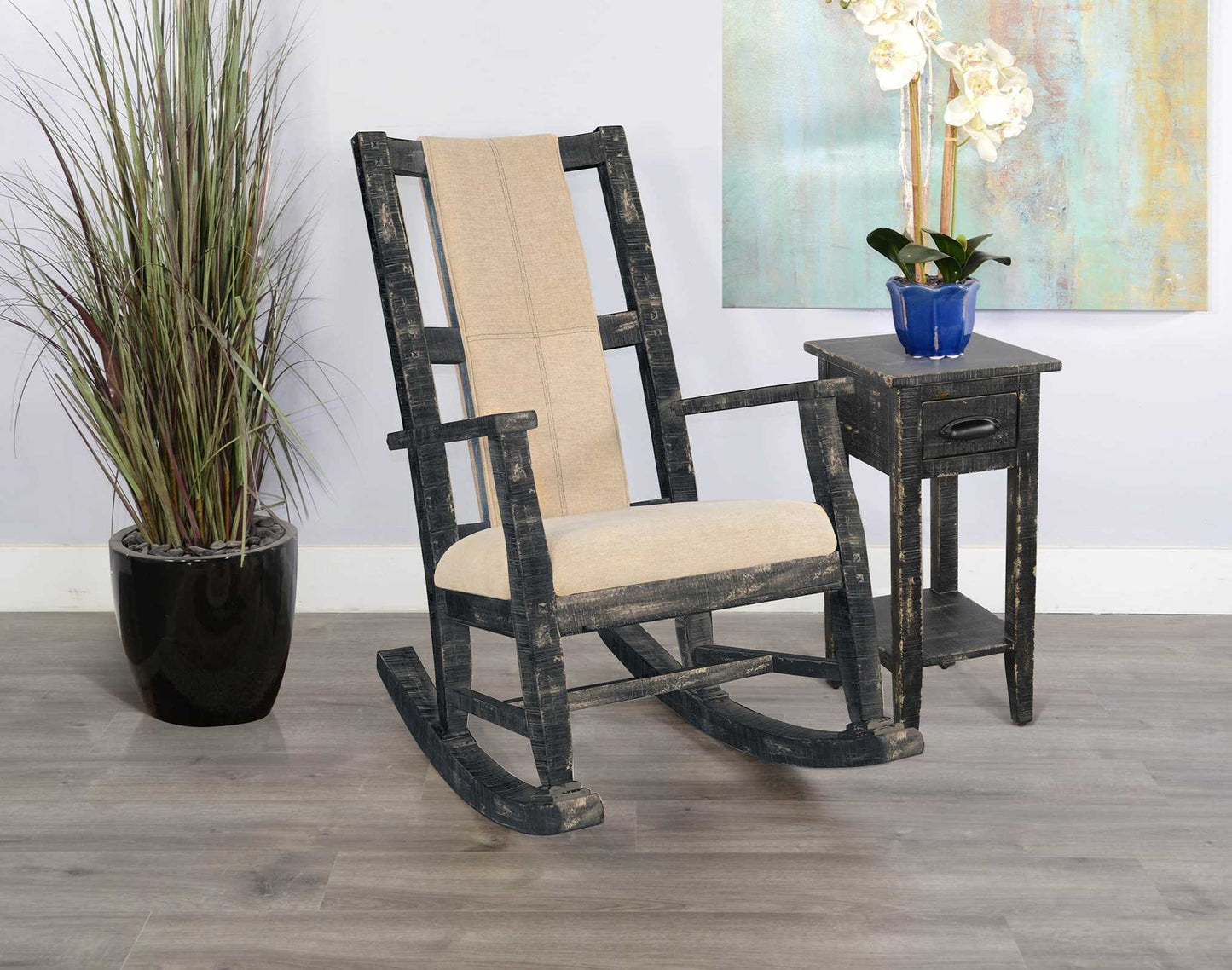 Marina Fabric Rocking Chair