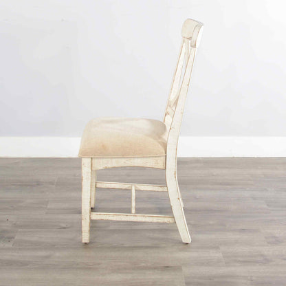 Marina Fabric X Back Dining Chair 2PC