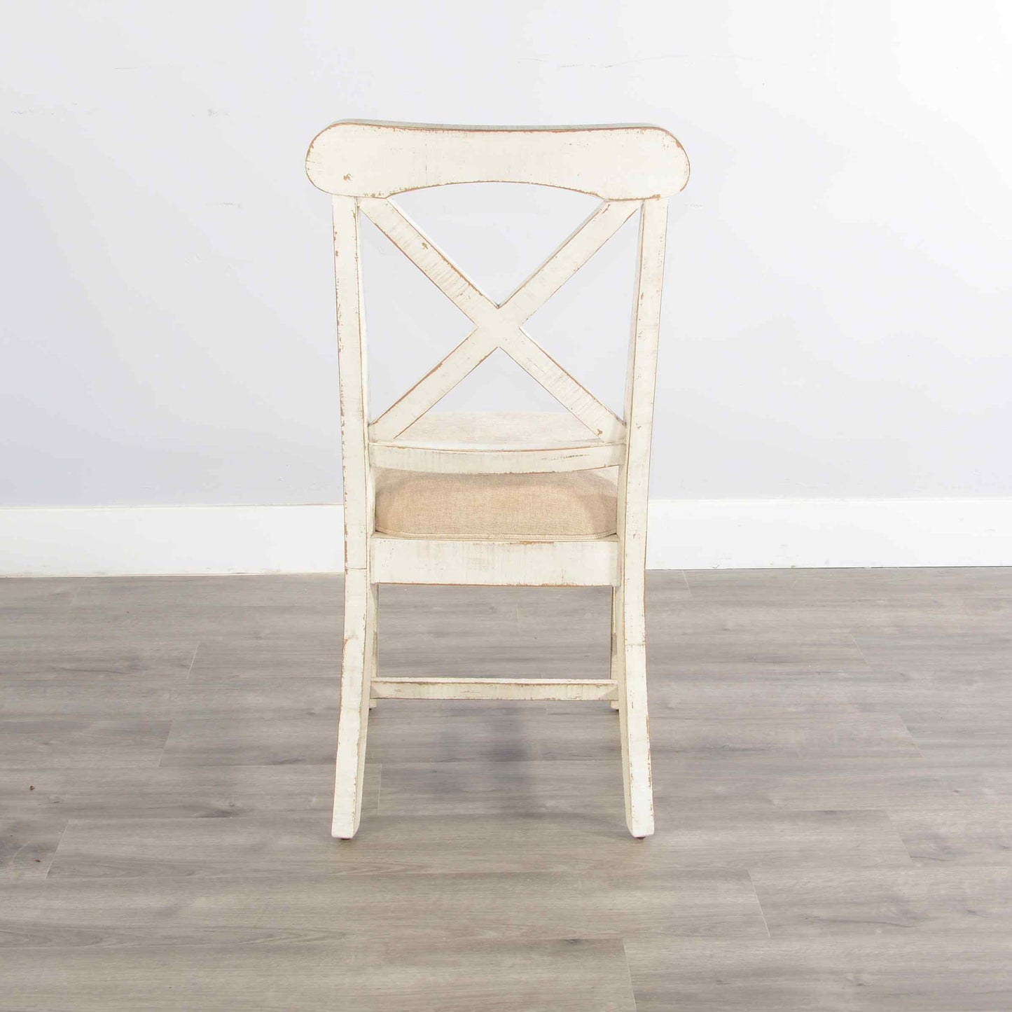 Marina Fabric X Back Dining Chair 2PC