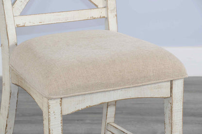 Marina Fabric X Back Dining Chair 2PC