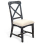Marina Fabric X Back Dining Chair 2PC