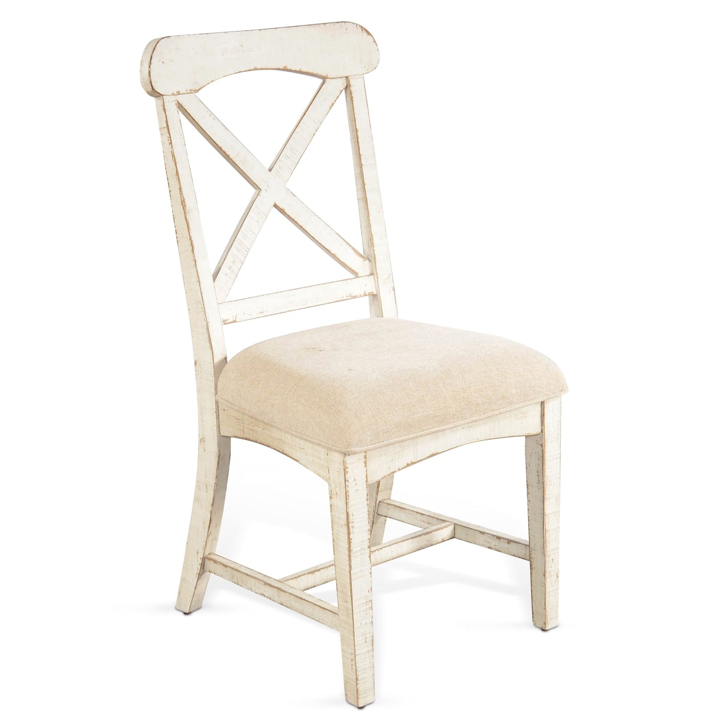 Marina Fabric X Back Dining Chair 2PC