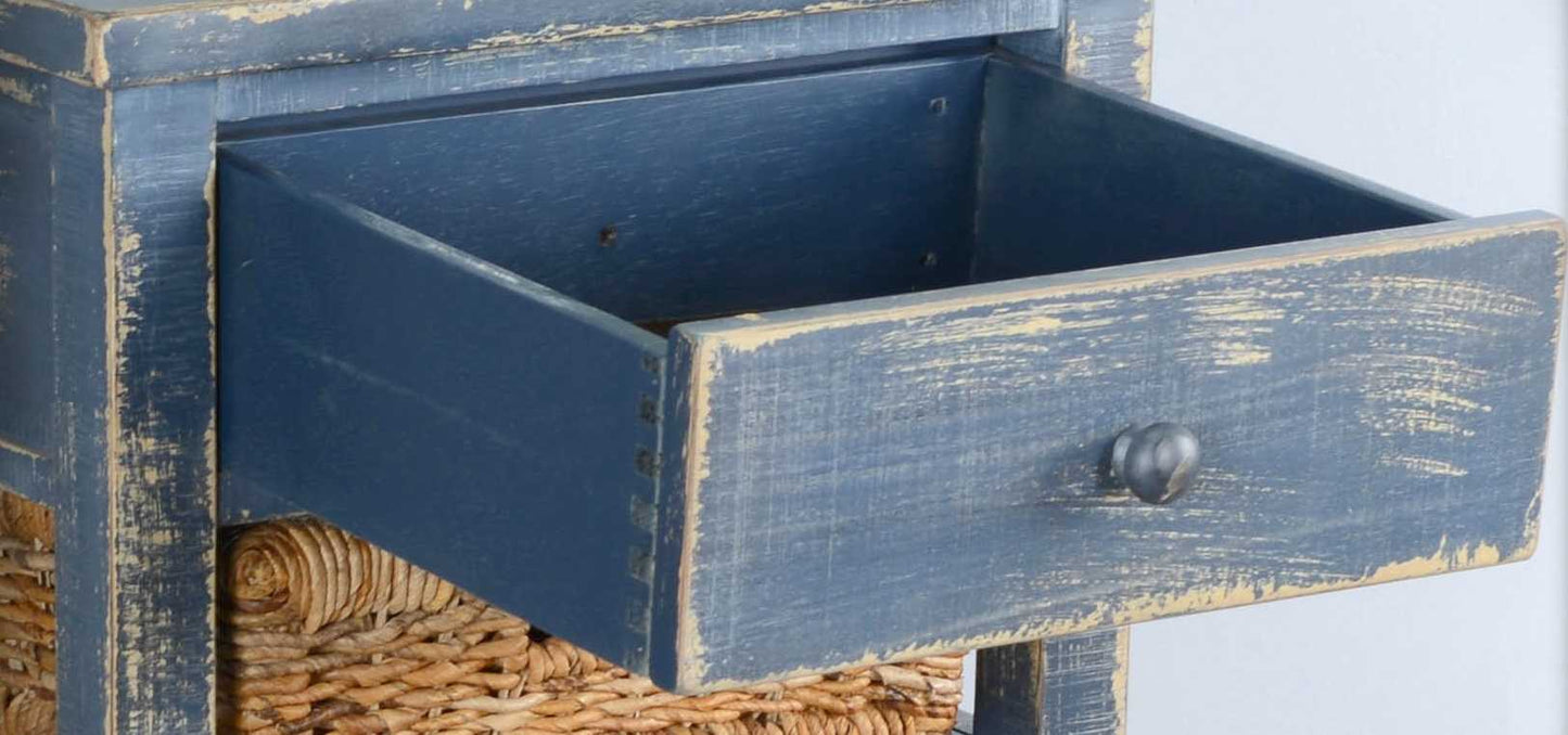 Marina One Drawer Storage Table