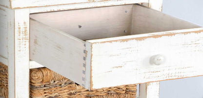 Marina One Drawer Storage Table