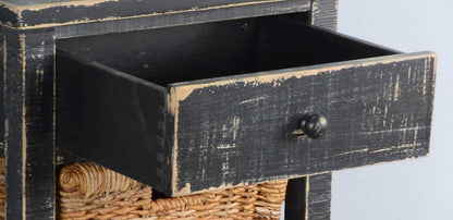 Marina One Drawer Storage Table