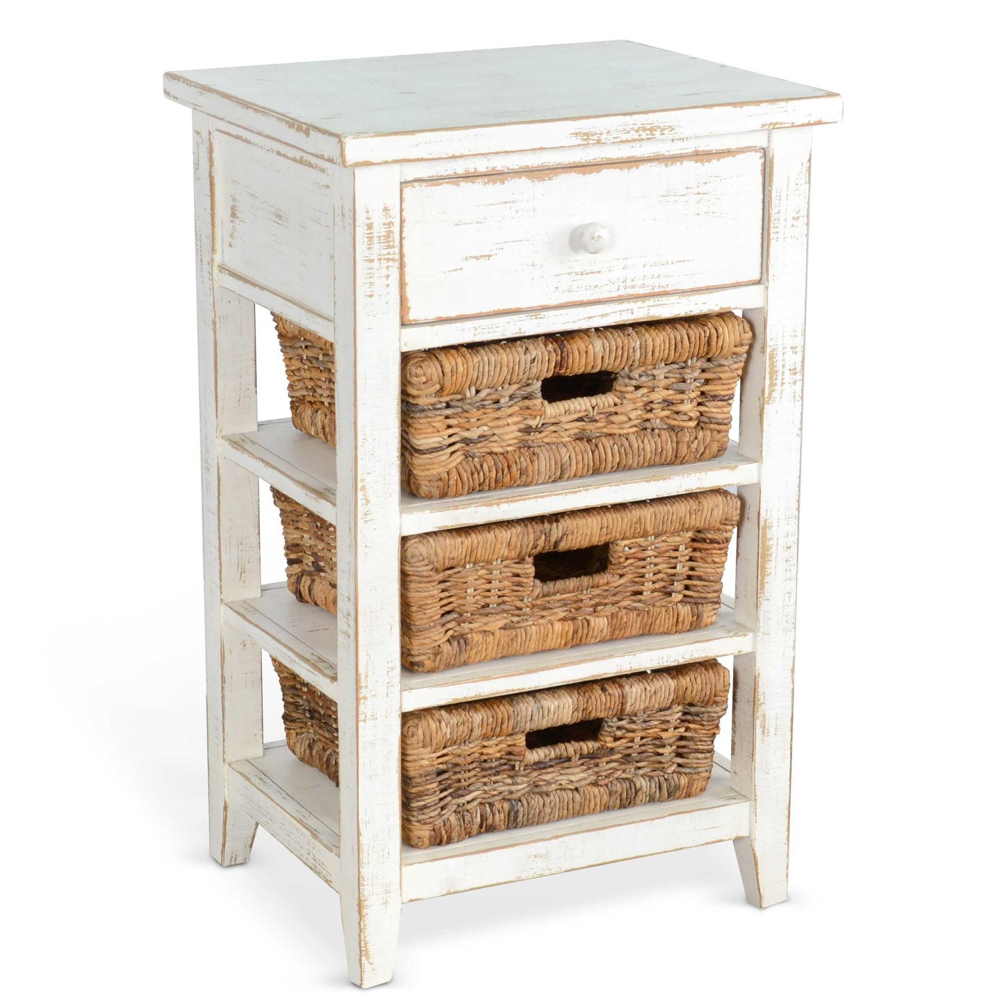 Marina One Drawer Storage Table
