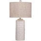 Marina Pine Wood White Table Lamp - LOOMLAN - Bassett Mirror - Table Lamps