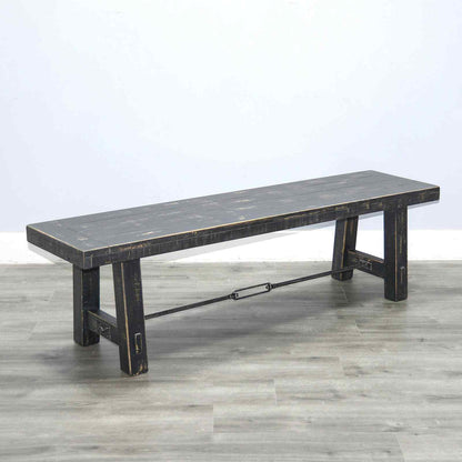 Marina Wooden Dining Bench with Turnbuckle