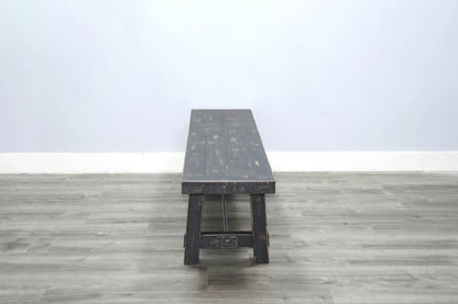 Marina Wooden Dining Bench with Turnbuckle