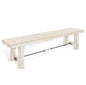 Marina Wooden Dining Bench with Turnbuckle