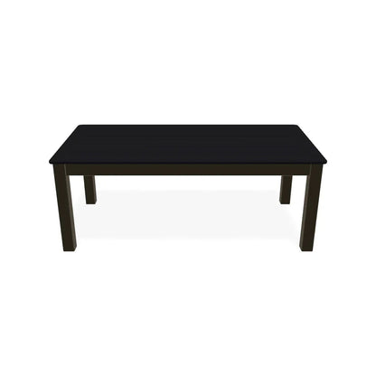 Marine Grade Polymer Rectangular Coffee Table-Outdoor Coffee Tables-Telescope-LOOMLAN