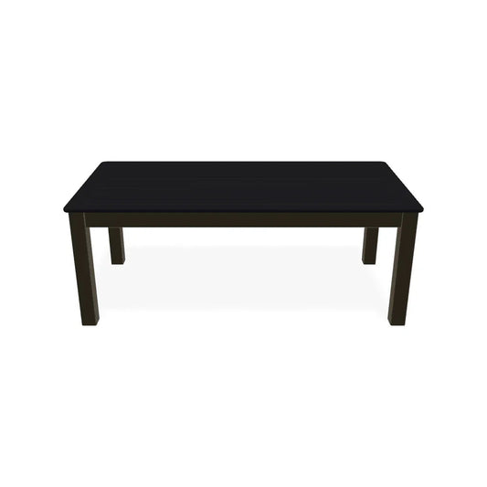 Marine Grade Polymer Rectangular Coffee Table-Outdoor Coffee Tables-Telescope-LOOMLAN