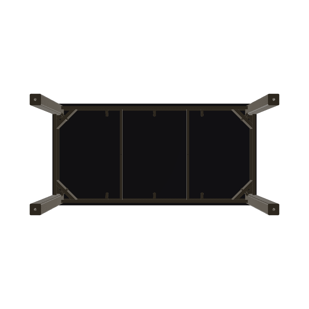 Marine Grade Polymer Rectangular Coffee Table-Outdoor Coffee Tables-Telescope-LOOMLAN