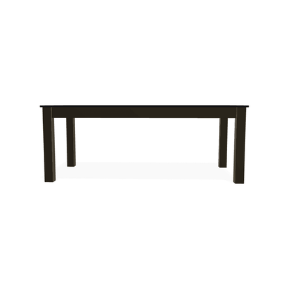 Marine Grade Polymer Rectangular Coffee Table-Outdoor Coffee Tables-Telescope-LOOMLAN