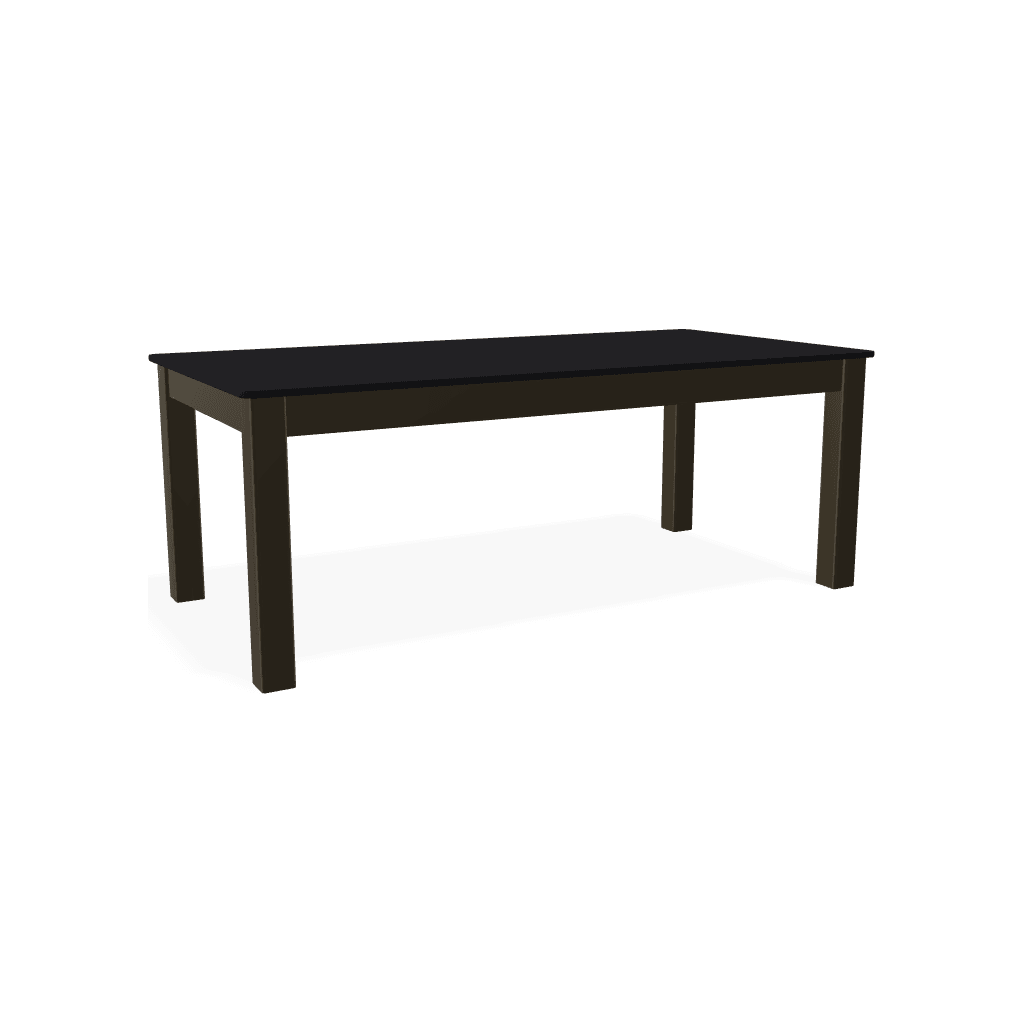 Marine Grade Polymer Rectangular Coffee Table-Outdoor Coffee Tables-Telescope-LOOMLAN