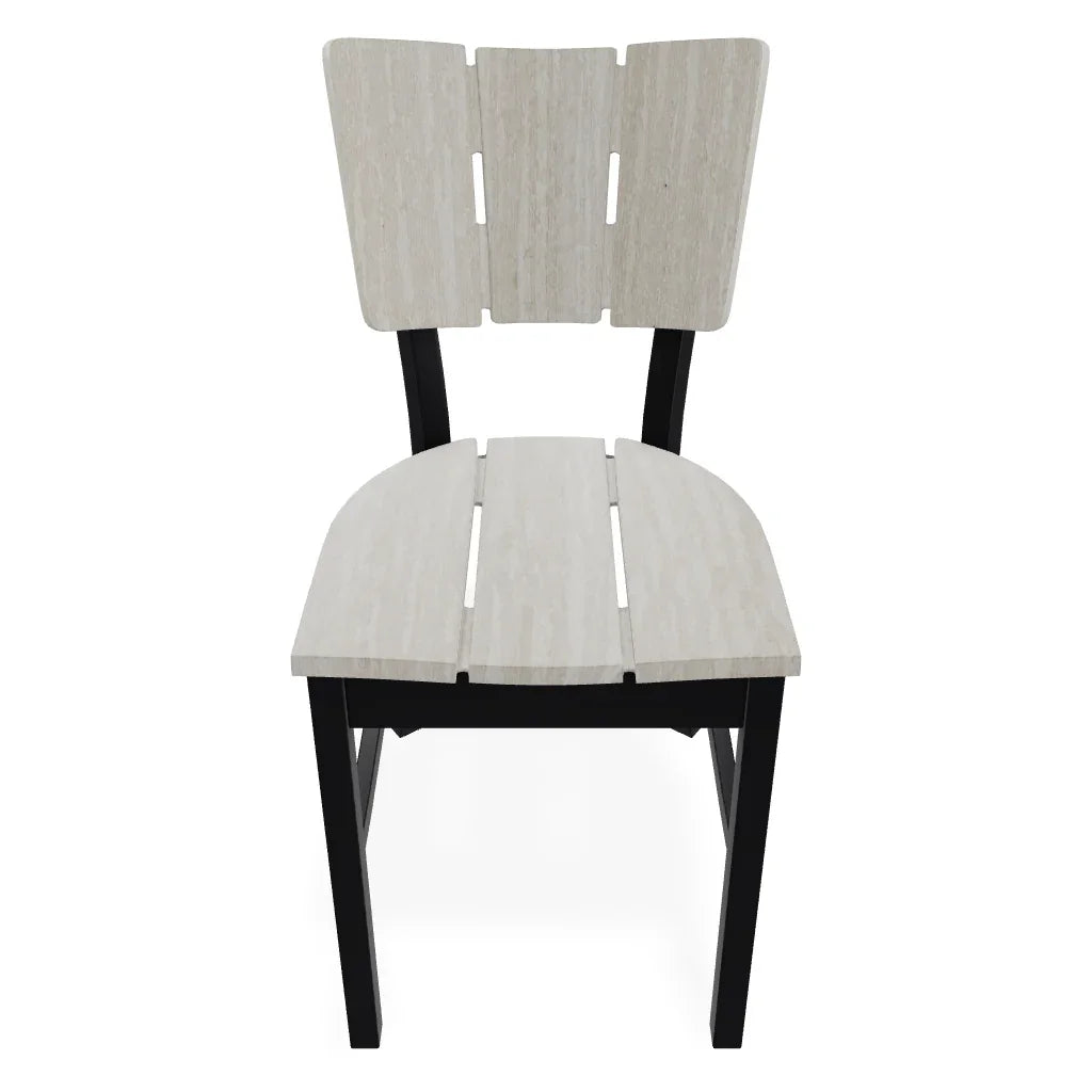 Marine Grade Polymer Aluminum Stacking Bistro Chair-Outdoor Accent Chairs-Telescope-LOOMLAN