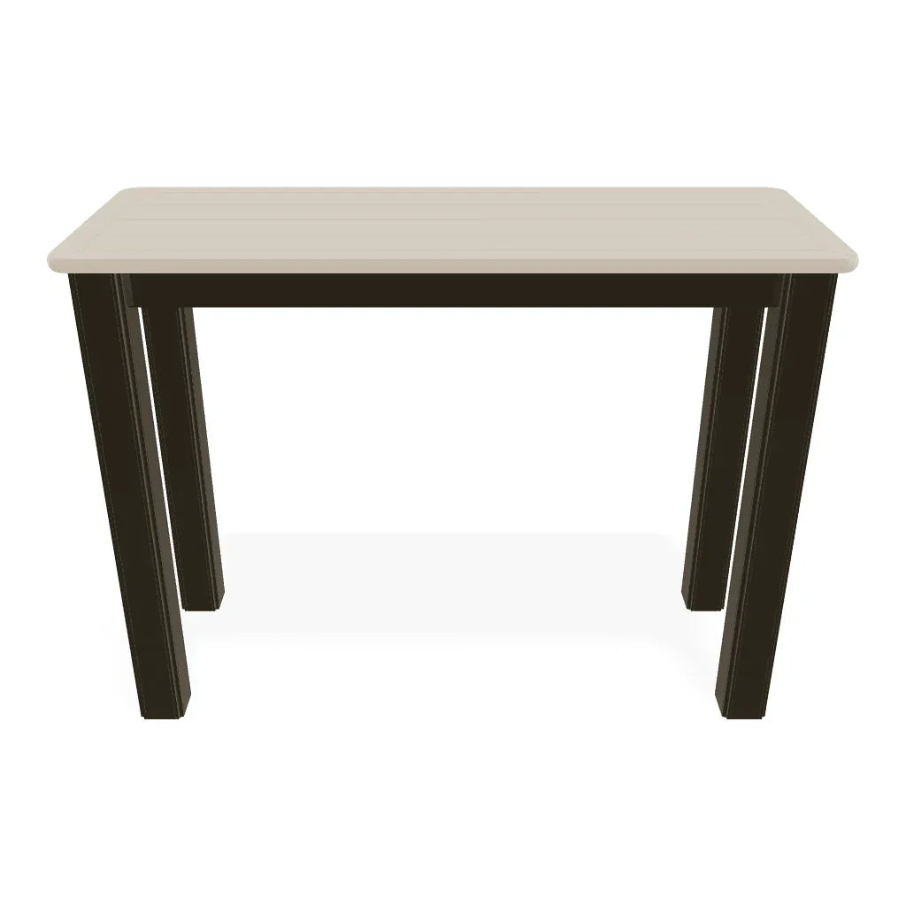 10" X 27" Marine Grade Polymer Chaise Table - LOOMLAN - Telescope - Outdoor Side Tables