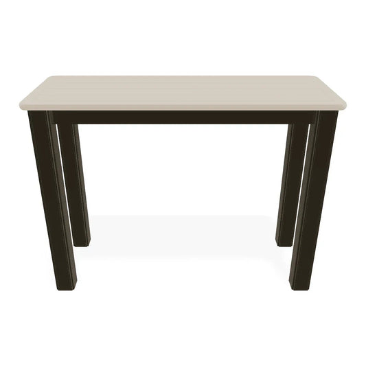 10" X 27" Marine Grade Polymer Chaise Table - LOOMLAN - Telescope - Outdoor Side Tables