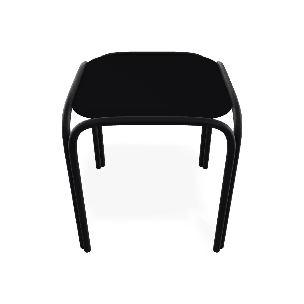 17" Square Marine Grade Polymer End Table - LOOMLAN - Telescope - Outdoor Side Tables