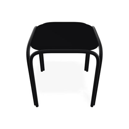 17" Square Marine Grade Polymer End Table - LOOMLAN - Telescope - Outdoor Side Tables