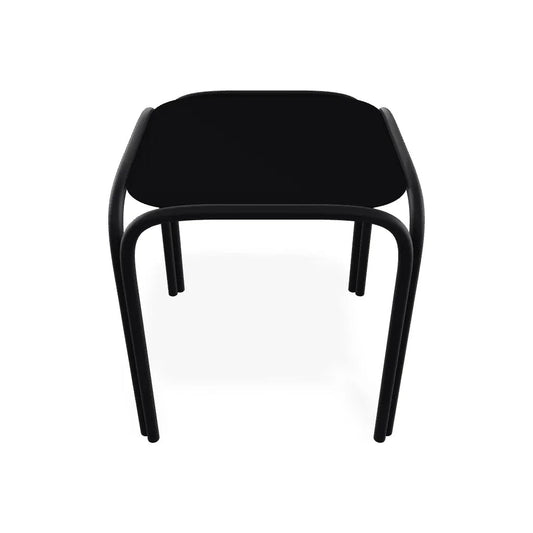 17" Square Marine Grade Polymer End Table - LOOMLAN - Telescope - Outdoor Side Tables