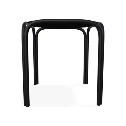 17" Square Marine Grade Polymer End Table - LOOMLAN - Telescope - Outdoor Side Tables