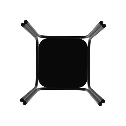 17" Square Marine Grade Polymer End Table - LOOMLAN - Telescope - Outdoor Side Tables