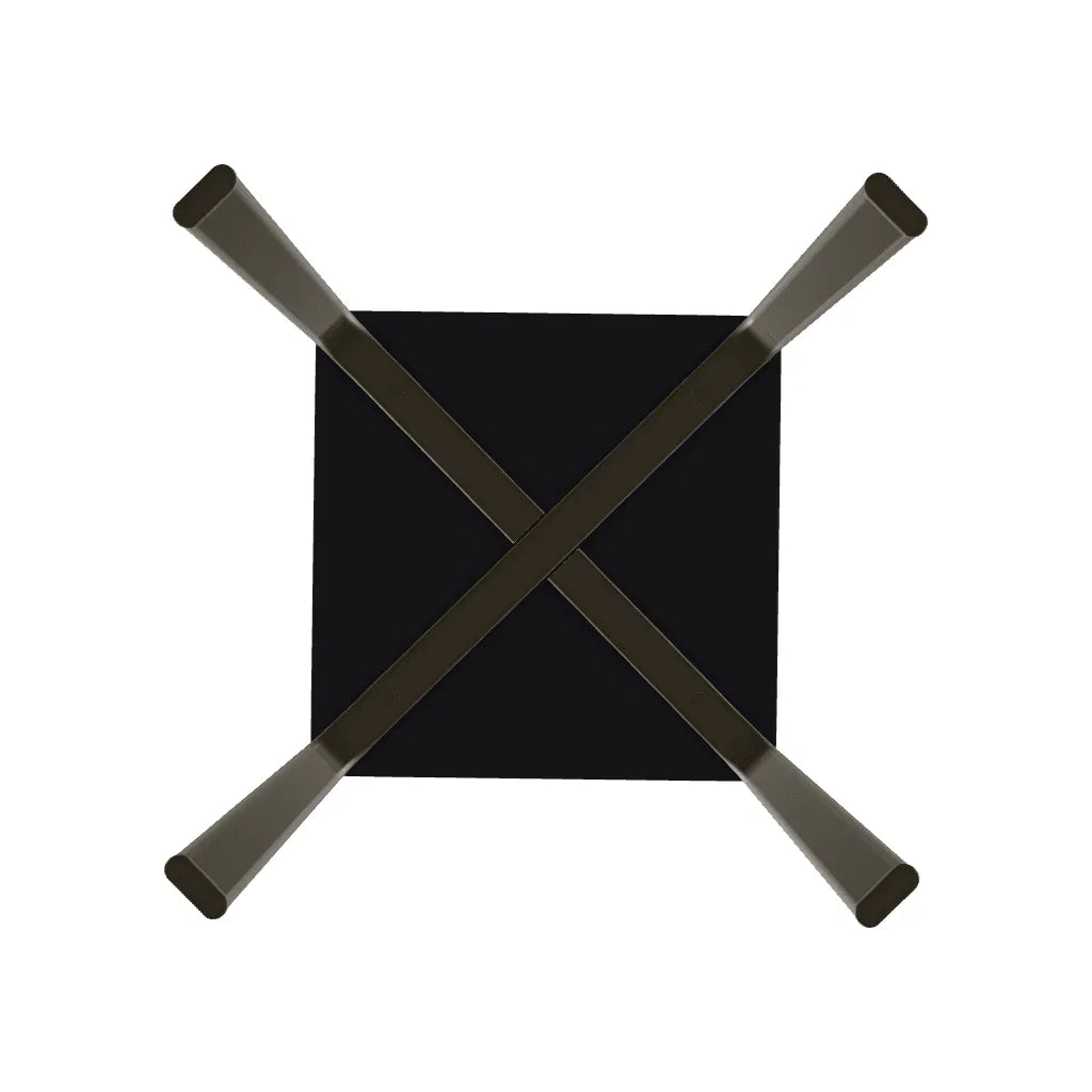 18" Square Marine Grade Polymer End Table - LOOMLAN - Telescope - Outdoor Side Tables