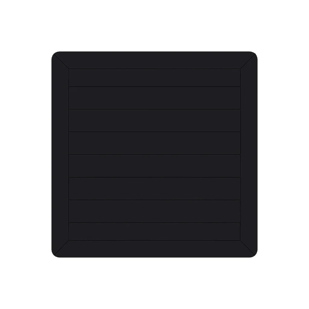 21" Square Marine Grade Polymer End Table - LOOMLAN - Telescope - Outdoor Side Tables