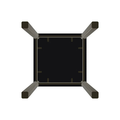 21" Square Marine Grade Polymer End Table - LOOMLAN - Telescope - Outdoor Side Tables