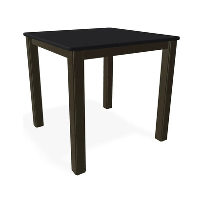 21" Square Marine Grade Polymer End Table - LOOMLAN - Telescope - Outdoor Side Tables