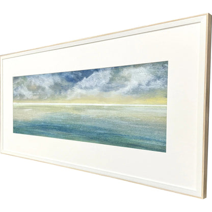 Marine Mist Wood Framed Wall Art