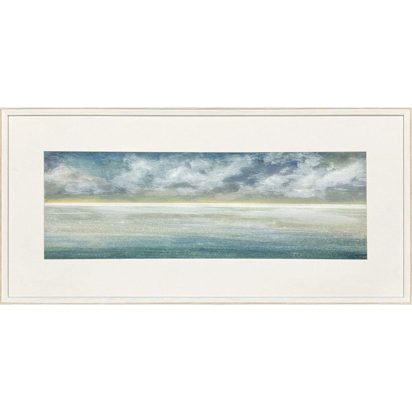 Marine Mist Wood Framed Wall Art