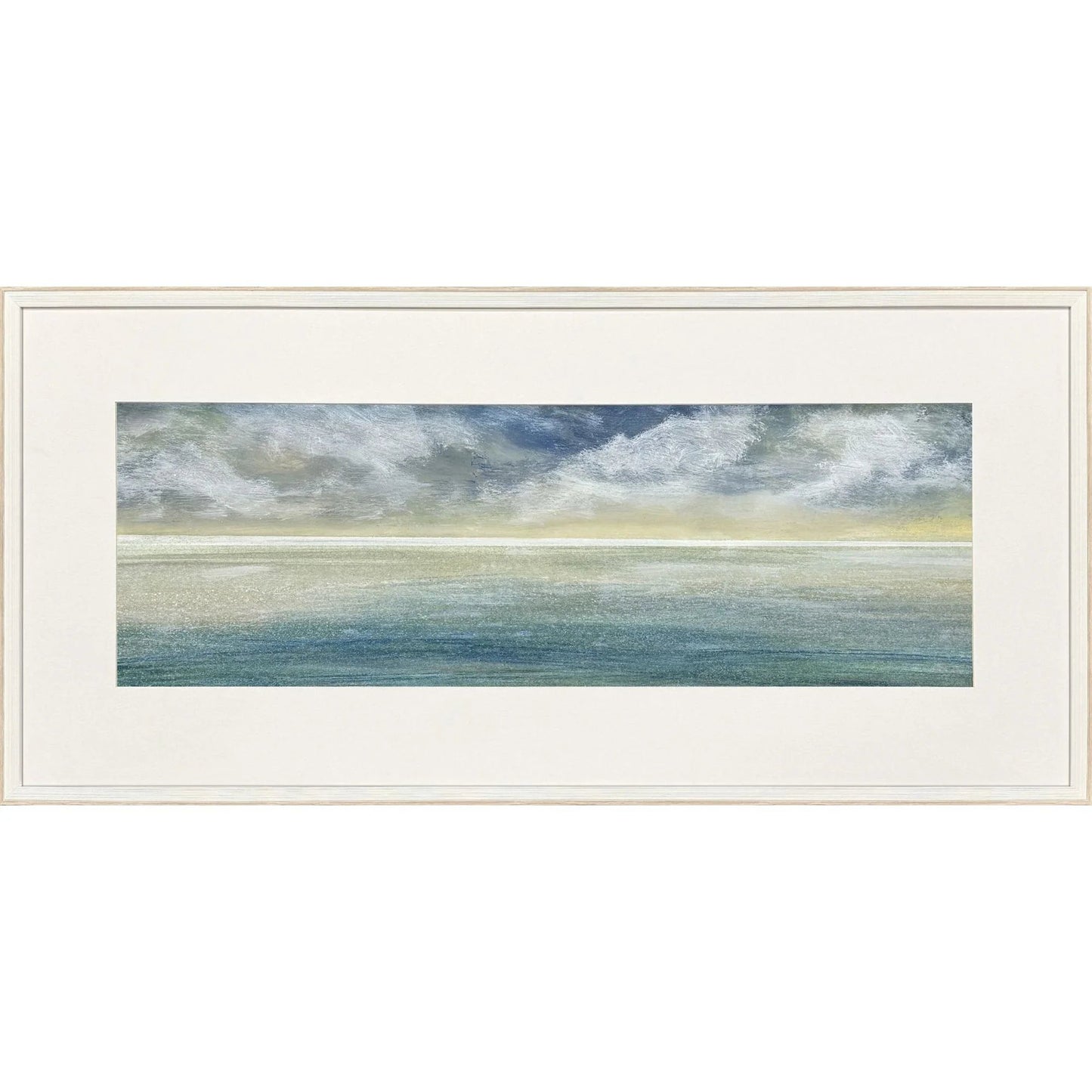 Marine Mist Wood Framed Wall Art