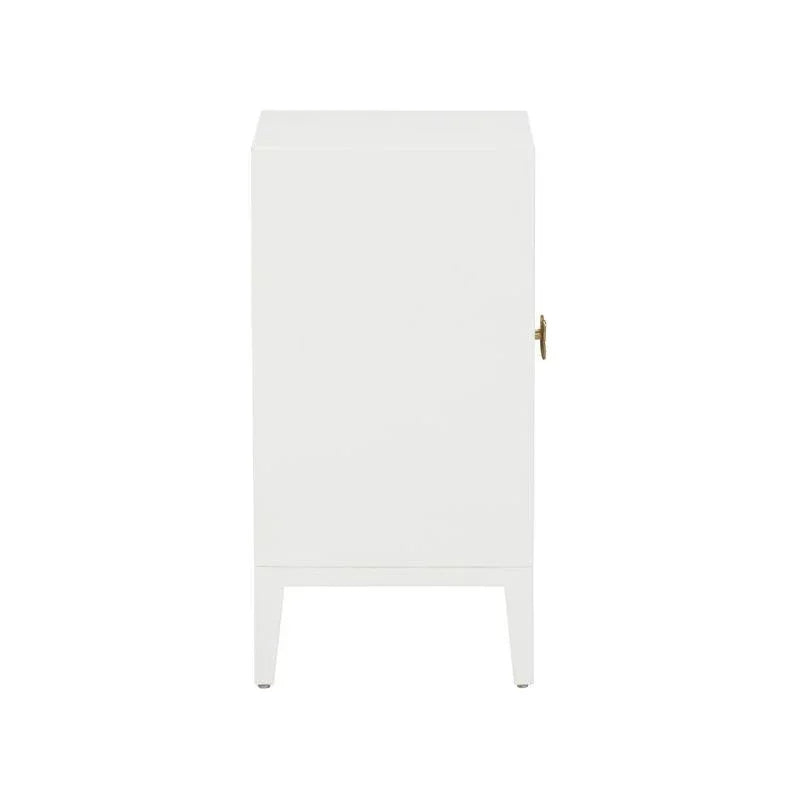 Mariposa White Side Table - LOOMLAN - Chelsea House - Side Tables