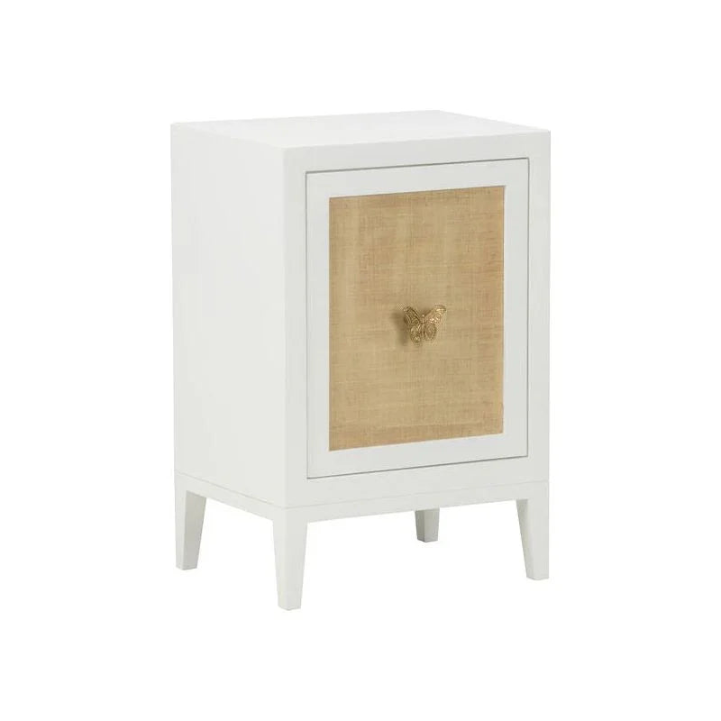 Mariposa White Side Table - LOOMLAN - Chelsea House - Side Tables