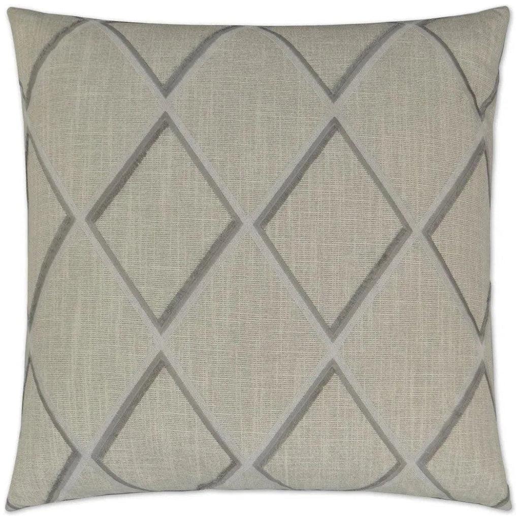Markham Brown Throw Pillow With Insert - LOOMLAN - D.V. Kap - Throw Pillows