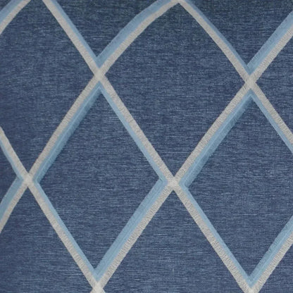 Markham Denim Blue Throw Pillow With Insert - LOOMLAN - Throw Pillows