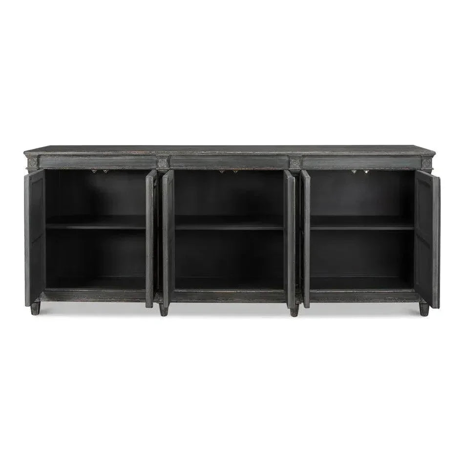 Marksman Sideboard Concrete Grey - LOOMLAN - Sarreid - Sideboards