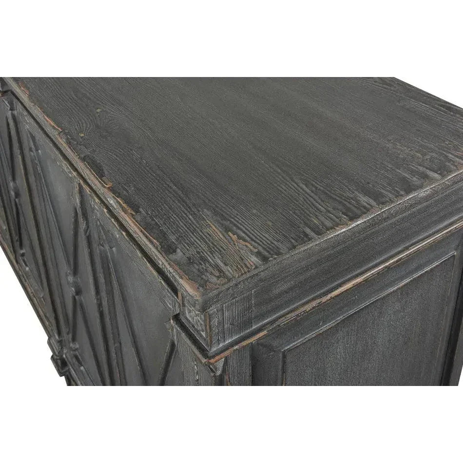 Marksman Sideboard Concrete Grey - LOOMLAN - Sarreid - Sideboards