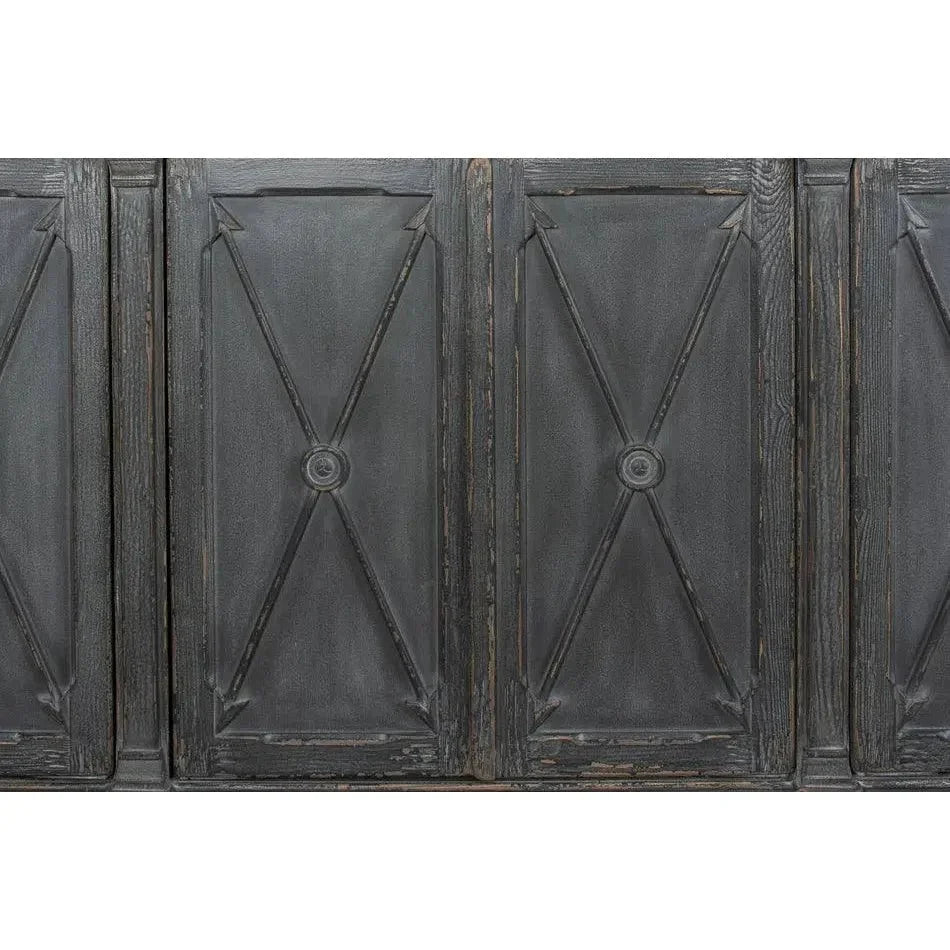 Marksman Sideboard Concrete Grey - LOOMLAN - Sarreid - Sideboards