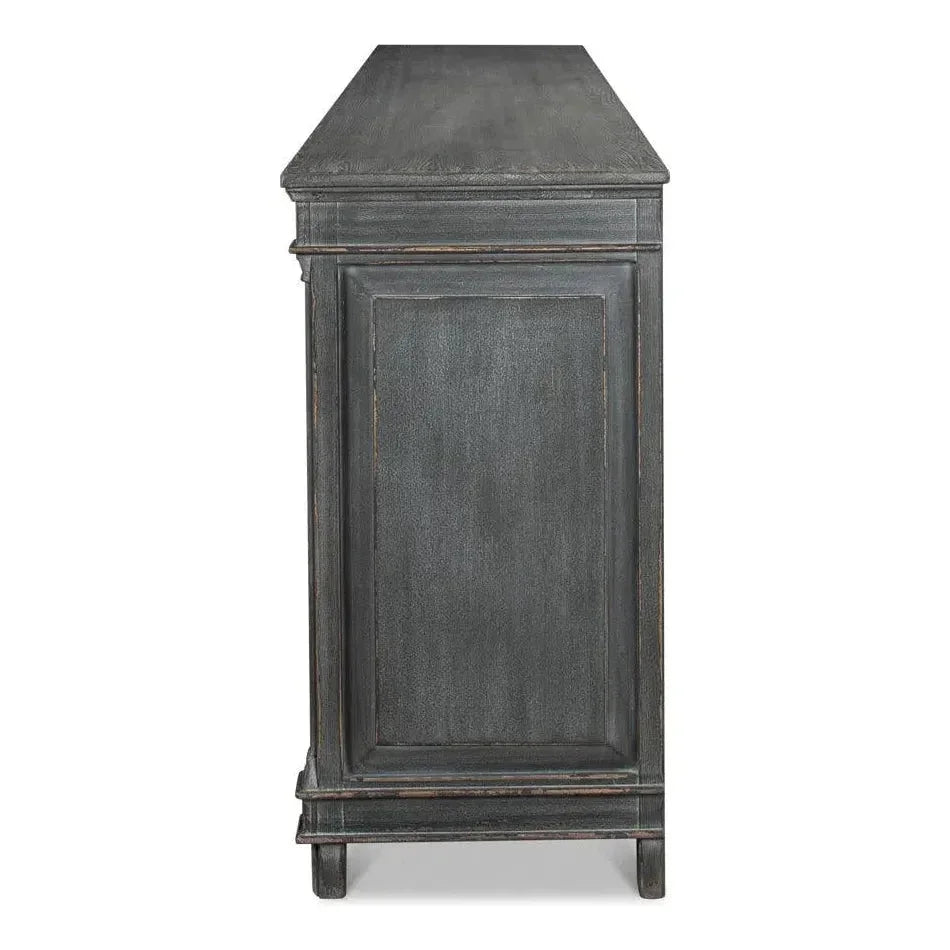 Marksman Sideboard Concrete Grey - LOOMLAN - Sarreid - Sideboards