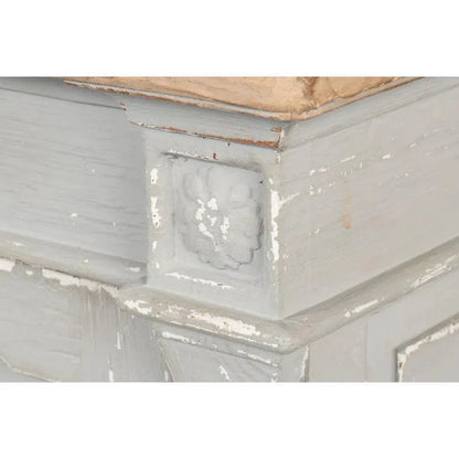 Marksman Sideboard Antique Muted Grey - LOOMLAN - Sarreid - Sideboards