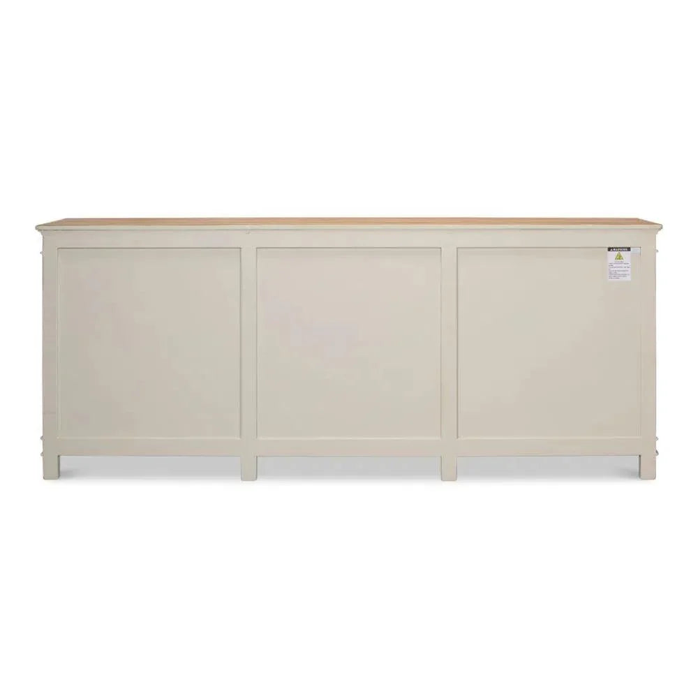 Marksman Sideboard Antique Muted Grey - LOOMLAN - Sarreid - Sideboards