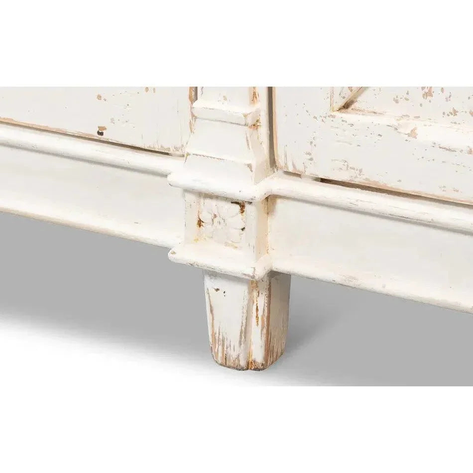 Marksman Sideboard Whitewash - LOOMLAN - Sarreid - Sideboards